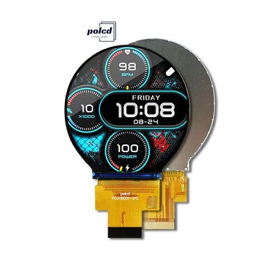 Polcd 2.1 inch 480x480 IPS ronde TFT kleuren LCD-schermmodule met MIPI-interface voor LCM en paneel