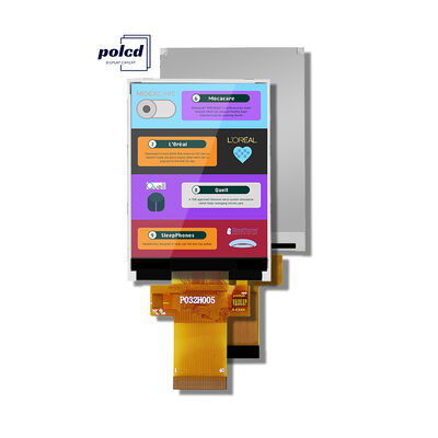 Polcd 350nit 3,2 inch Raspberry Pi Display ILI9341V Zonlicht leesbaar lcd display