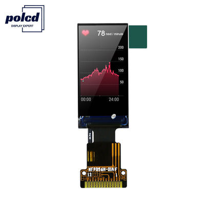 Polcd 80x160 Pixels 0.96 Tft Display 1.5mm TFT LCD Module 400 Nit