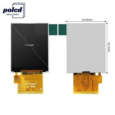 Polcd RGB 1,77 Tft Lcd 128*160 ST7262 300 Nit LCD Touch Panel met 24 bits