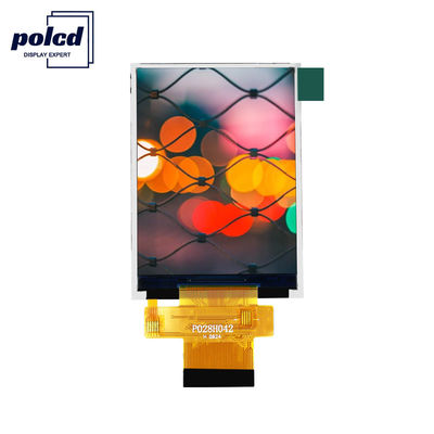 Polcd RoHS 2,8 inch touchscreen 240X320 pixels TFT-display met hoge helderheid