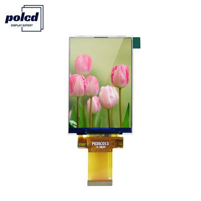 Polcd 8080 MCU 16 Bit 3.5 Tft Lcd-scherm 320x480 TFT LCD Display 73.44Mm