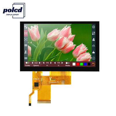 Polcd Pixel 800x480 Tft Capacitieve Touch RGB 24 Bit 4.3 Tft Lcd Touch Screen