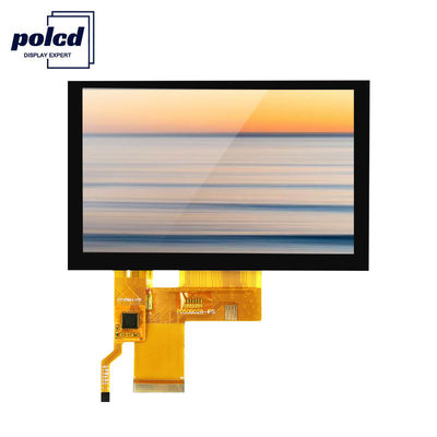 Polcd ST7262 5 inch lcd-scherm 800X480 Tft touchscreen 40-pins